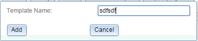 Authoring Tool – Choose Template Name