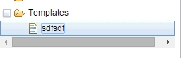 Authoring Tool – Save / Export the Template